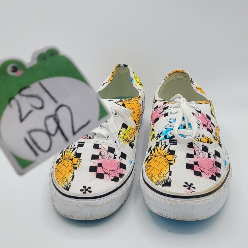 Vans X Spongebob Authentic Airbrush Mens Size 11.… - image 8